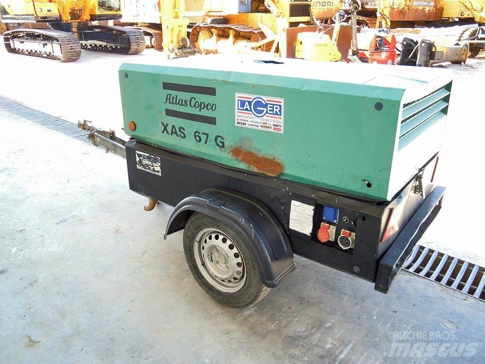 Atlas Copco XAS 67G Kompresörler