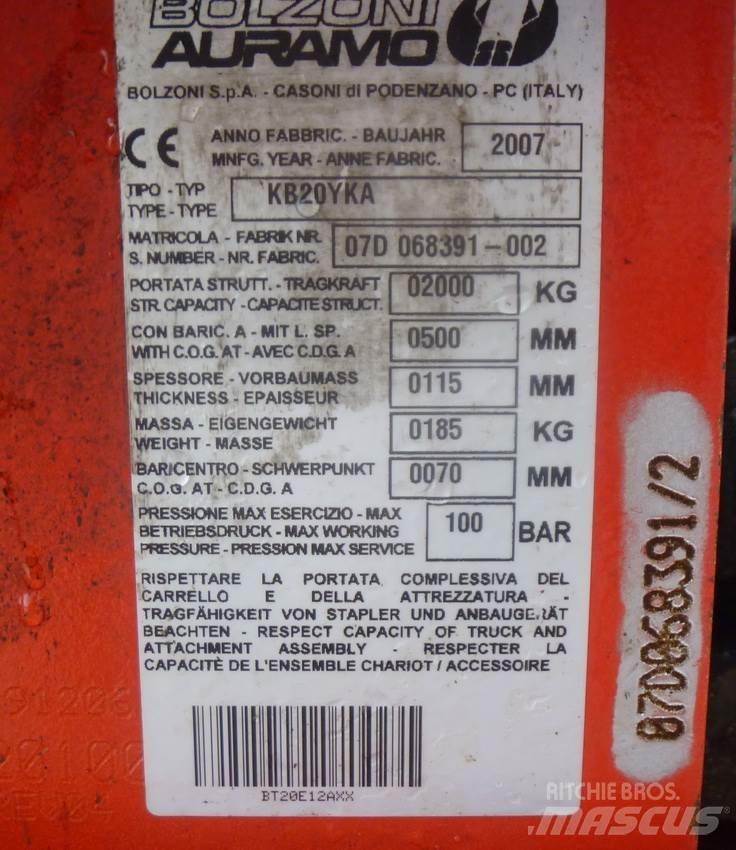 Bolzoni KB20YKA Digerleri