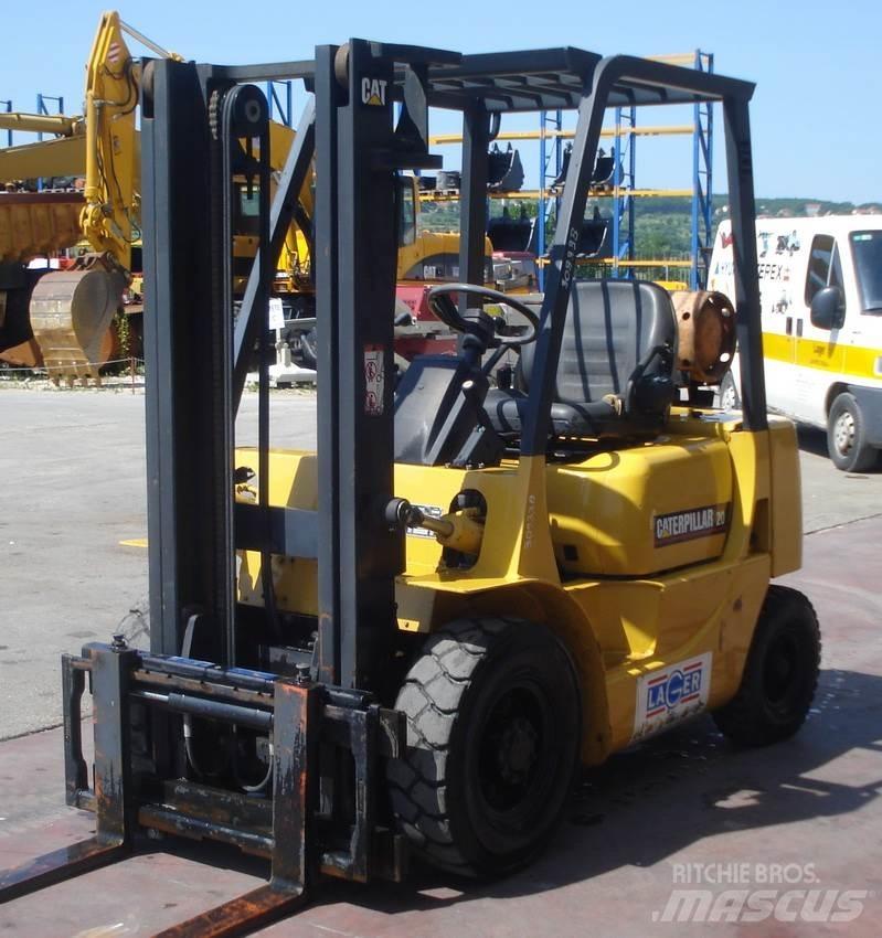 CAT GP20 LPG'li forkliftler