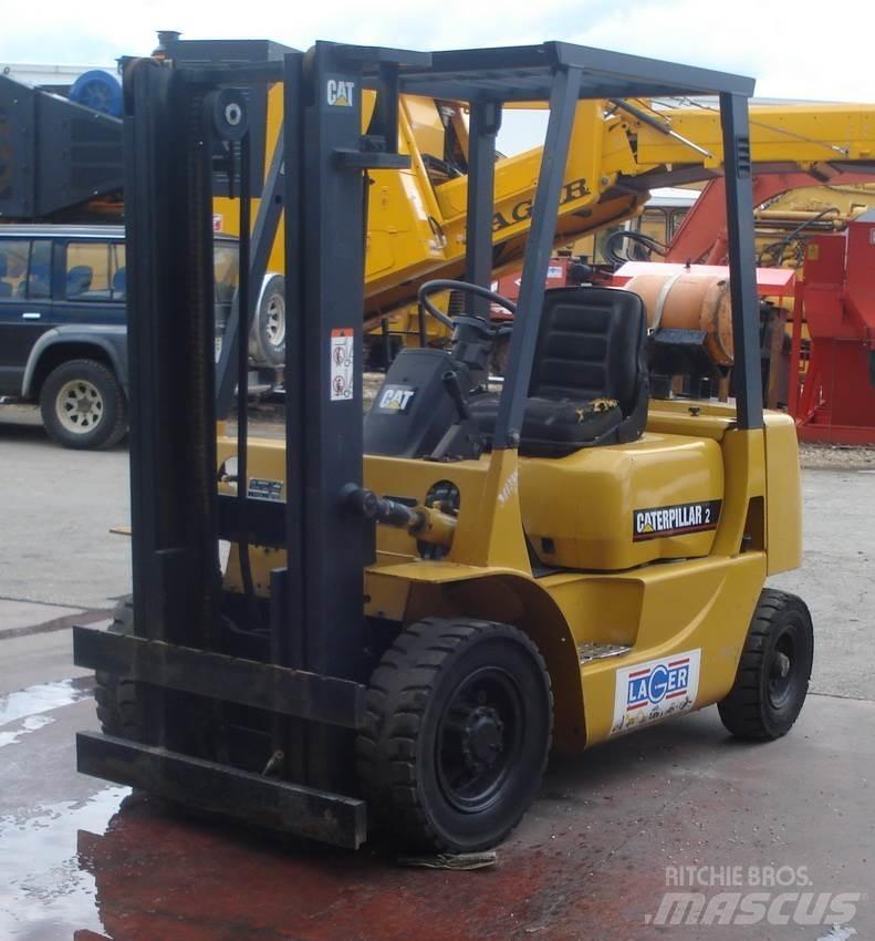 CAT GP20 LPG'li forkliftler