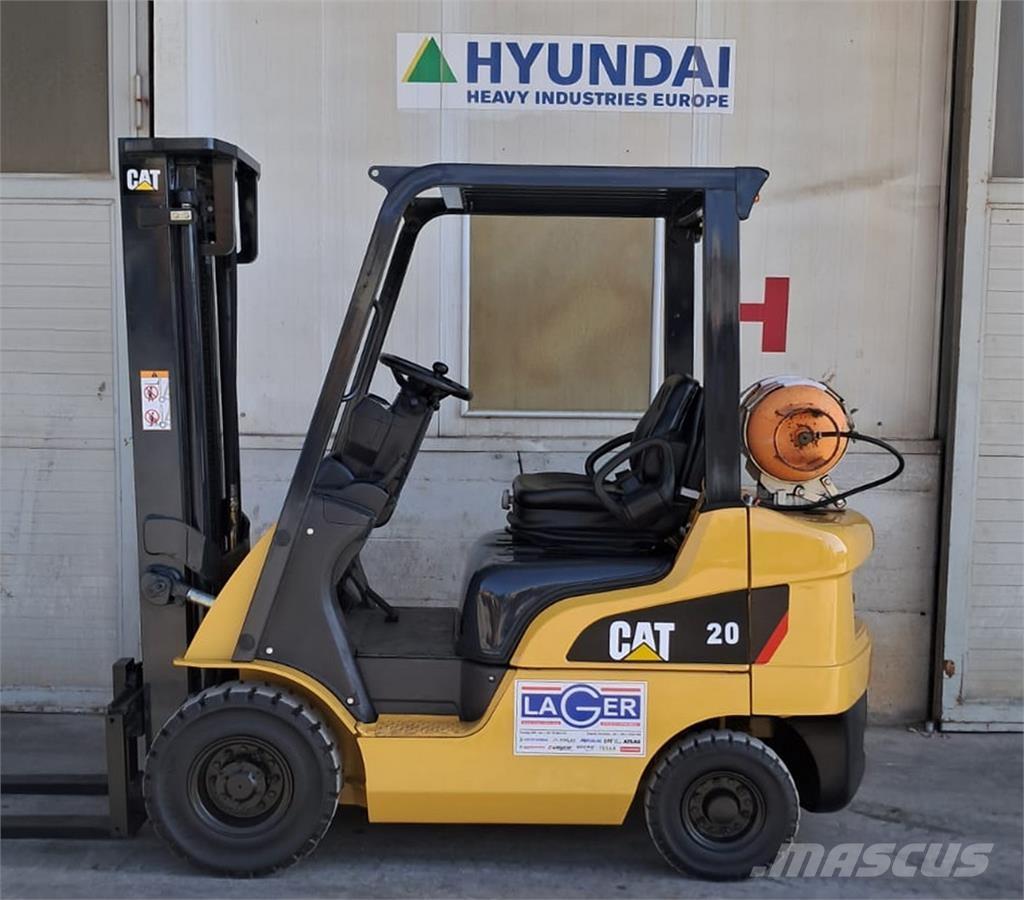 CAT GP20CN LPG'li forkliftler