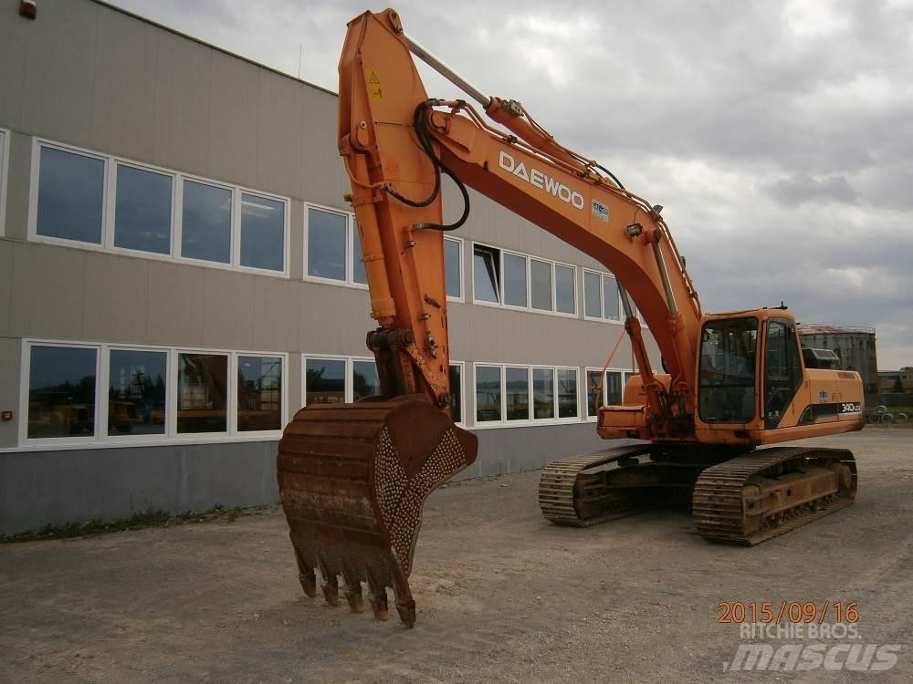 Daewoo SOLAR 340LCV Paletli ekskavatörler
