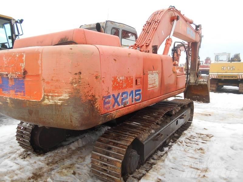 Fiat-Hitachi EX 215 Paletli ekskavatörler