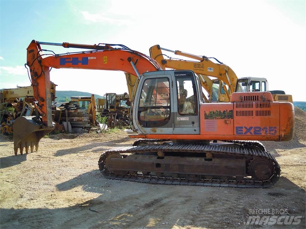 Fiat-Hitachi EX215 Paletli ekskavatörler