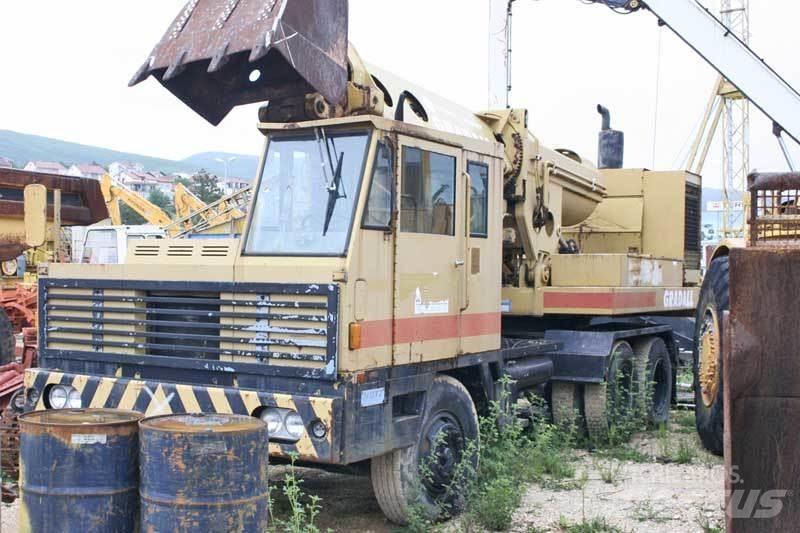 Gradall G660A Lastik tekerli ekskavatörler