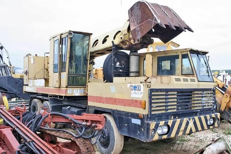 Gradall G660A Lastik tekerli ekskavatörler