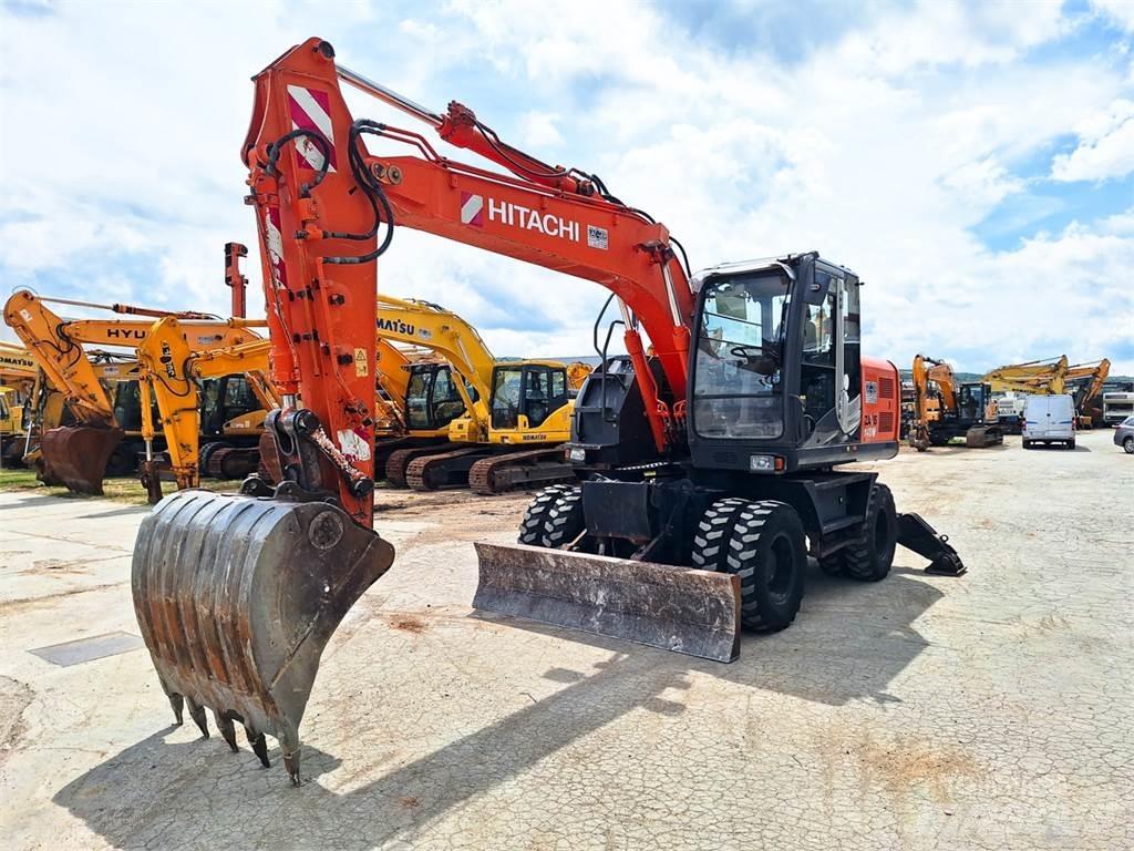Hitachi ZX140W-3 Lastik tekerli ekskavatörler