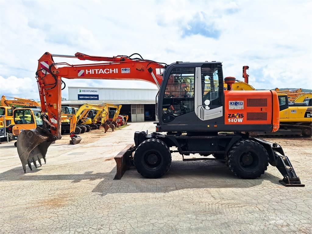 Hitachi ZX140W-3 Lastik tekerli ekskavatörler
