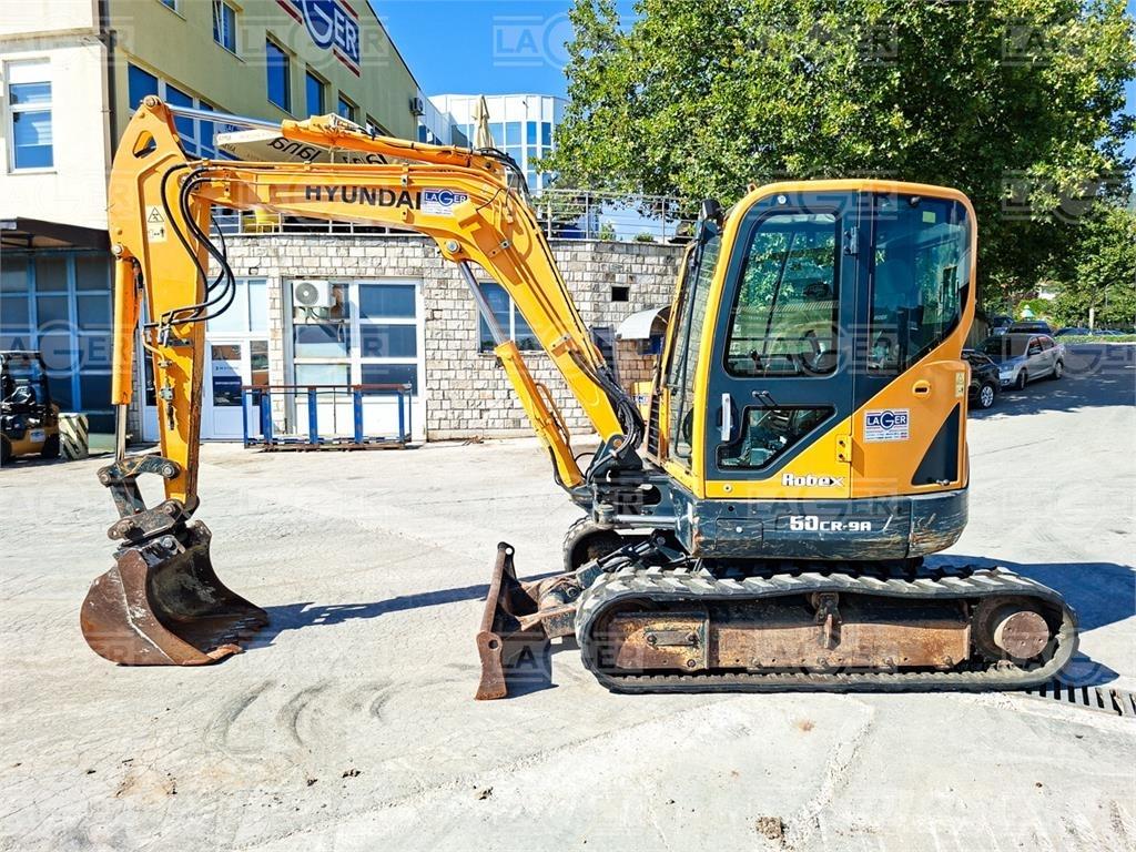 Hyundai 60CR-9A Mini ekskavatörler, 7 tona dek
