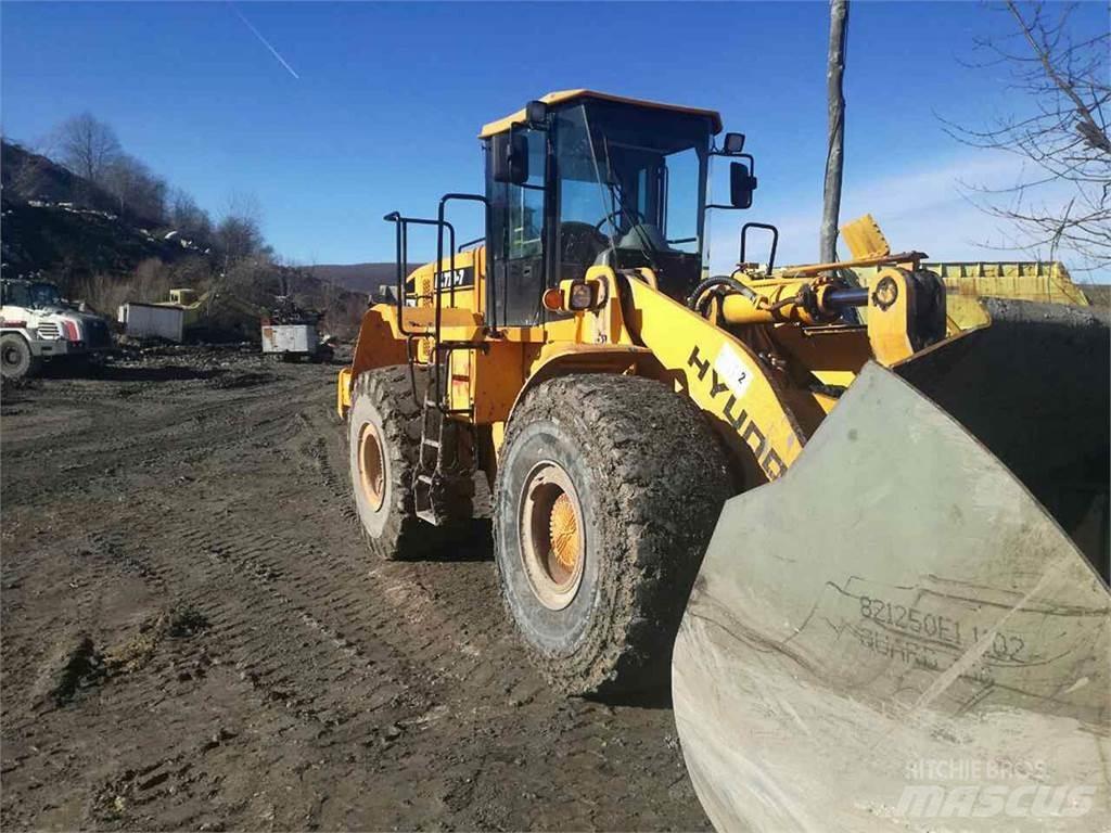 Hyundai HL770-7 Tekerlekli yükleyiciler