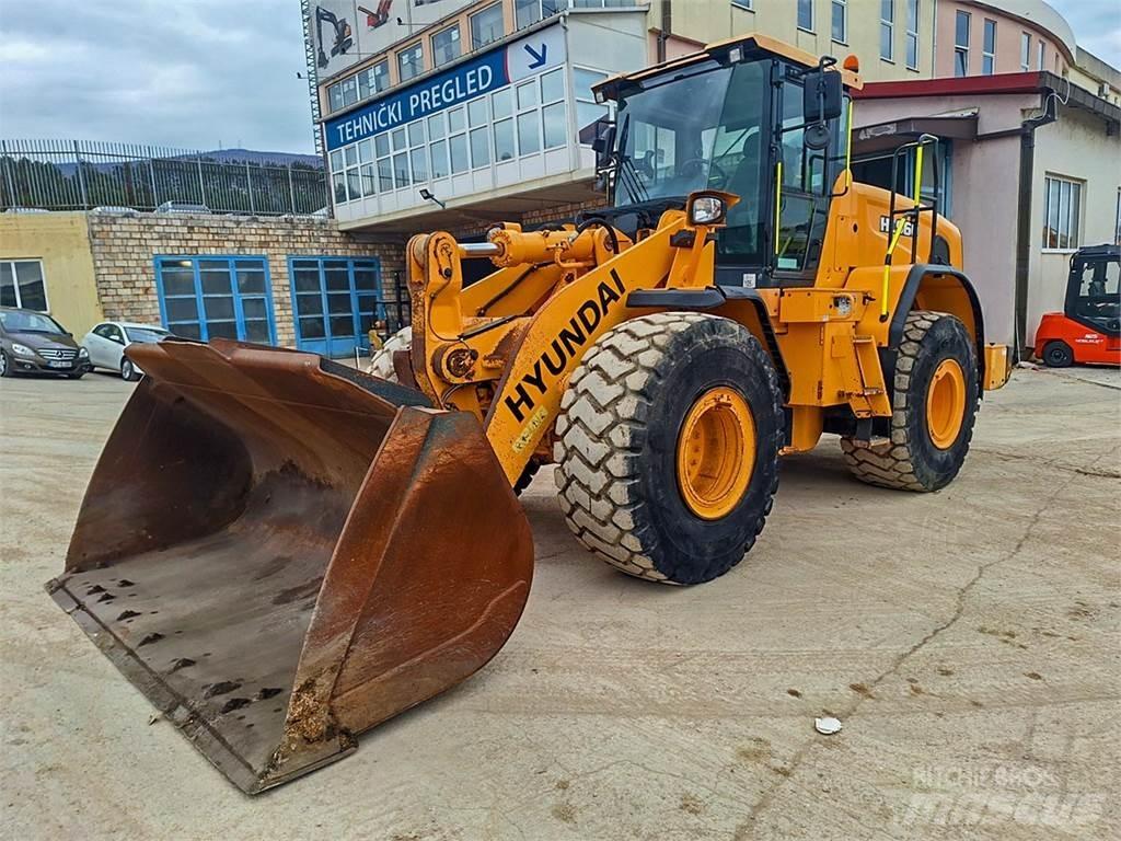 Hyundai HL960 Tekerlekli yükleyiciler