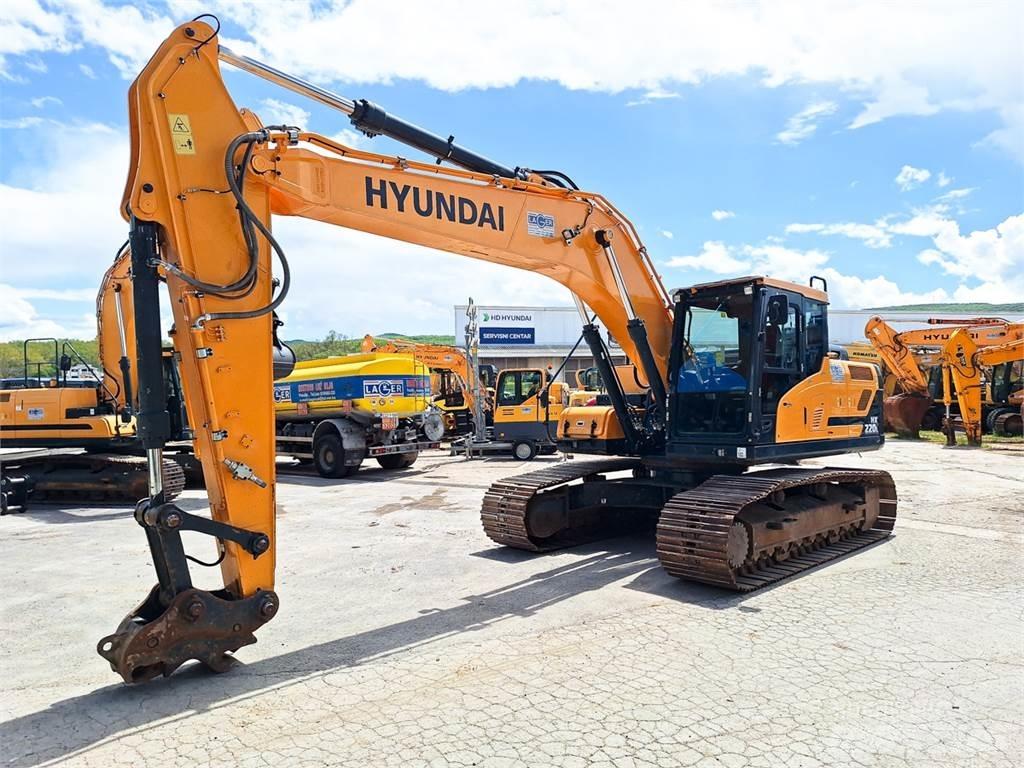 Hyundai HX220L Paletli ekskavatörler