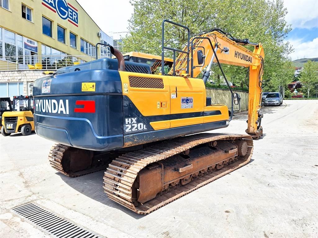 Hyundai HX220L Paletli ekskavatörler