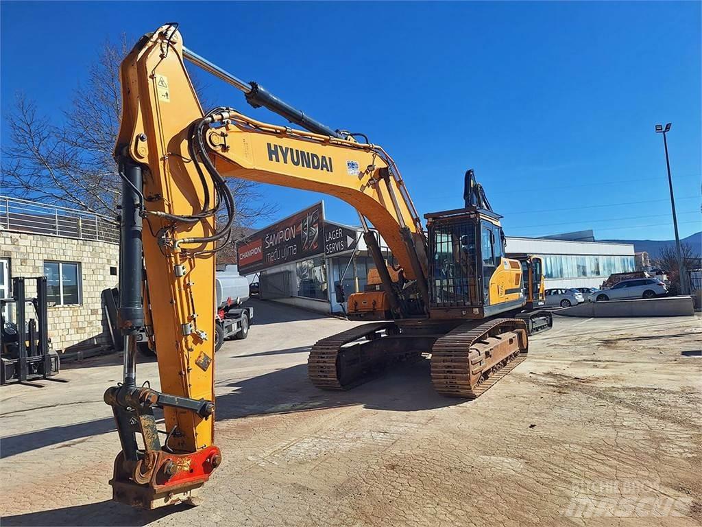 Hyundai HX300NL Paletli ekskavatörler