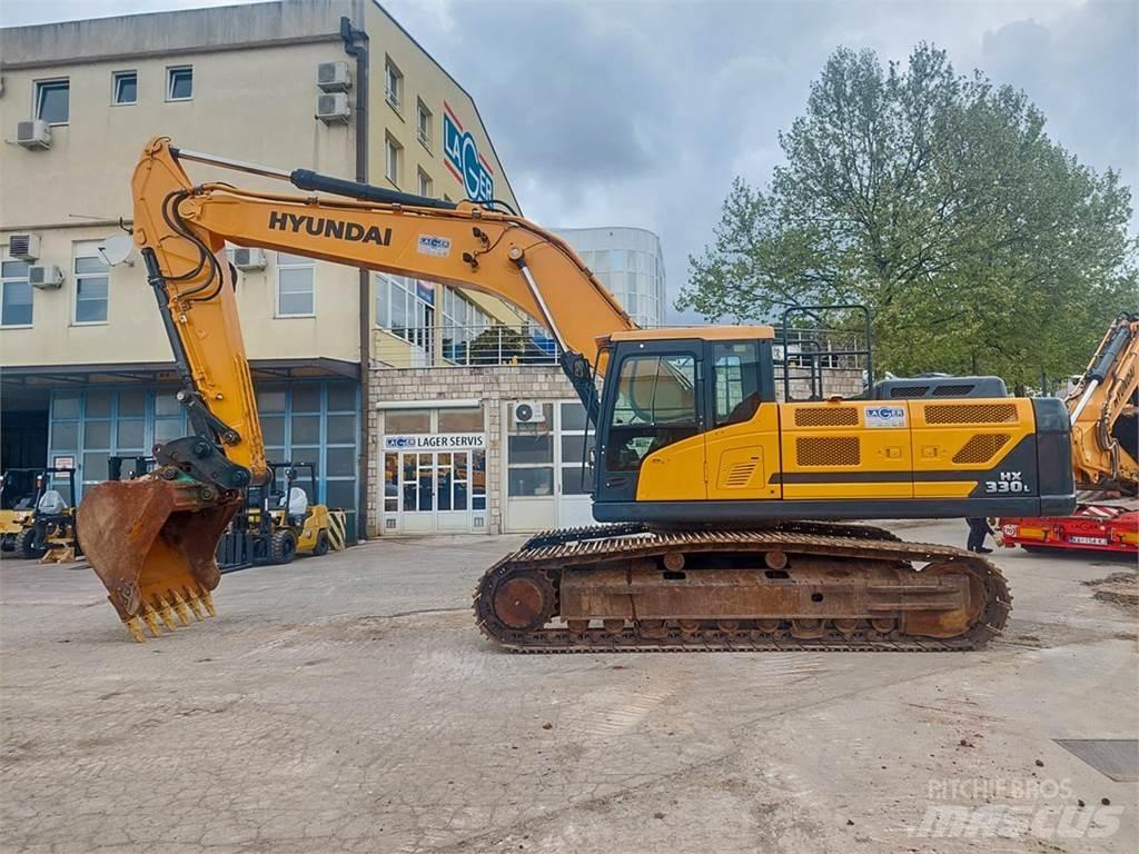 Hyundai HX330L Paletli ekskavatörler