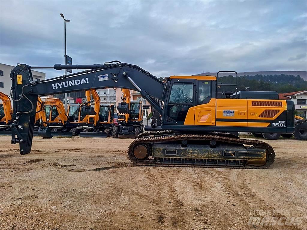 Hyundai HX350L Paletli ekskavatörler