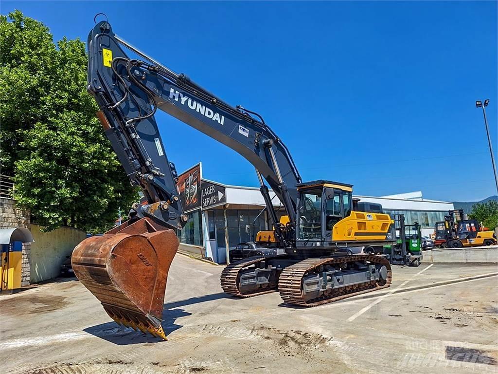 Hyundai HX520L Paletli ekskavatörler