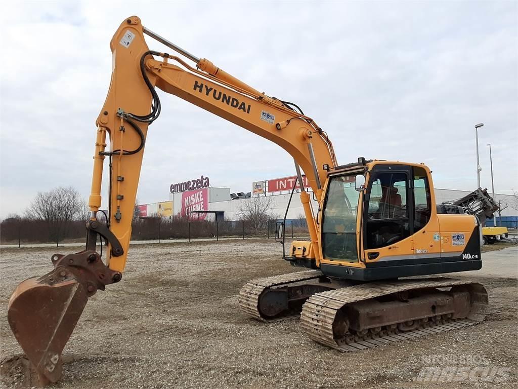 Hyundai R140LC-9 Paletli ekskavatörler