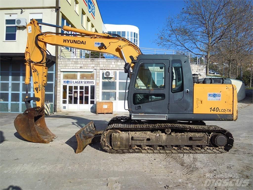 Hyundai R140LCD-7A Paletli ekskavatörler