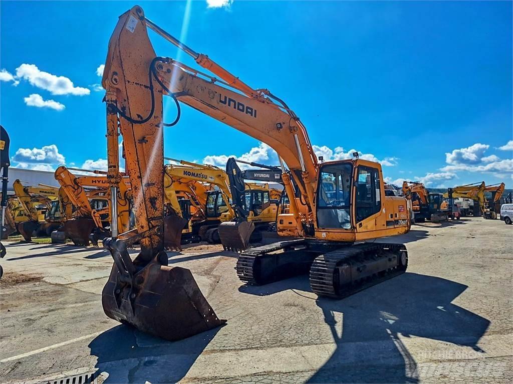 Hyundai R210NLC-7 Paletli ekskavatörler
