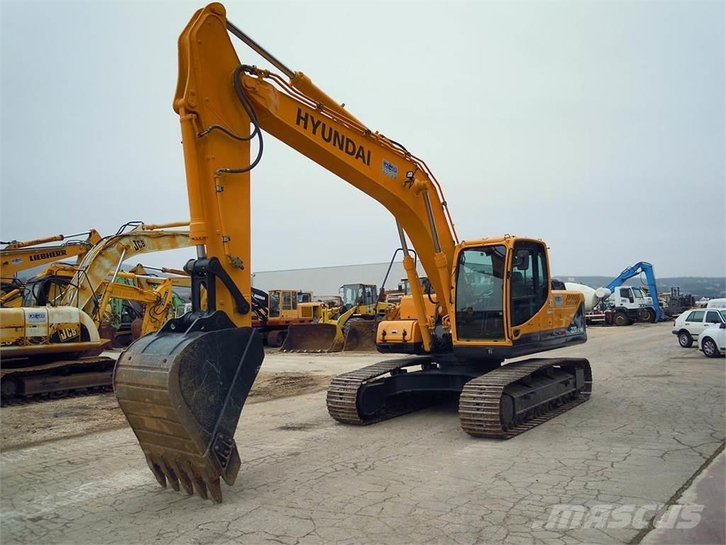Hyundai R220LC-9S Paletli ekskavatörler