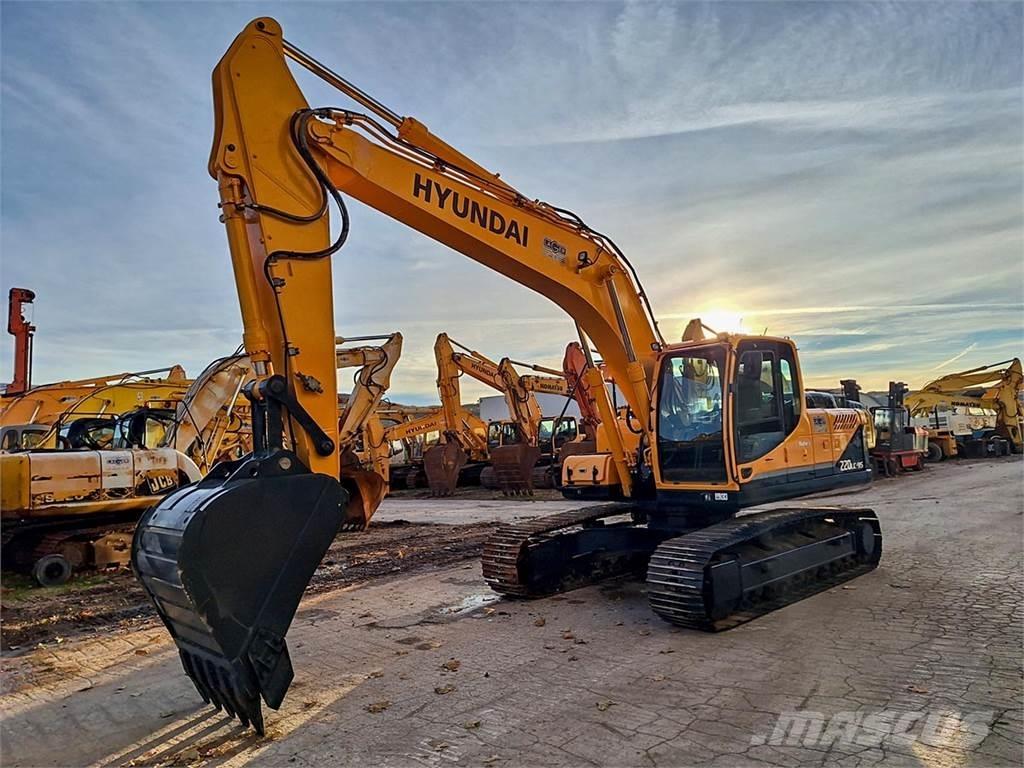 Hyundai R220LC-9S Paletli ekskavatörler