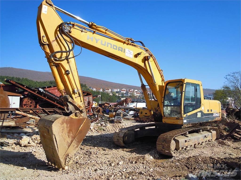 Hyundai R250NLC-7 Paletli ekskavatörler