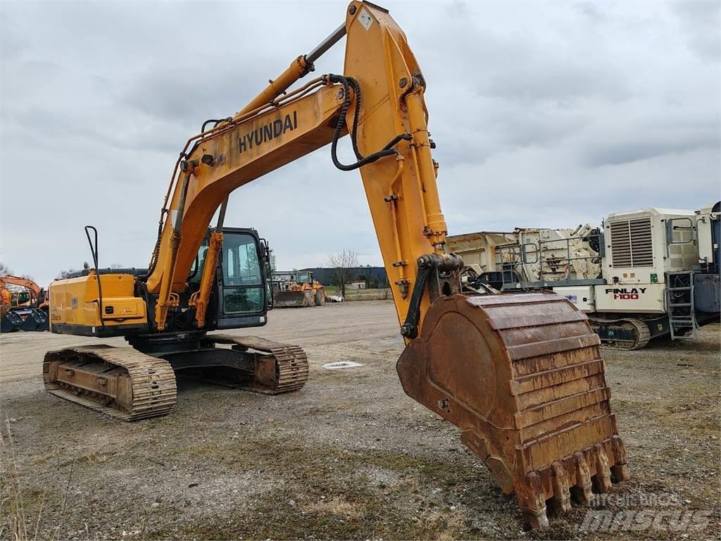 Hyundai R250NLC-7A Paletli ekskavatörler
