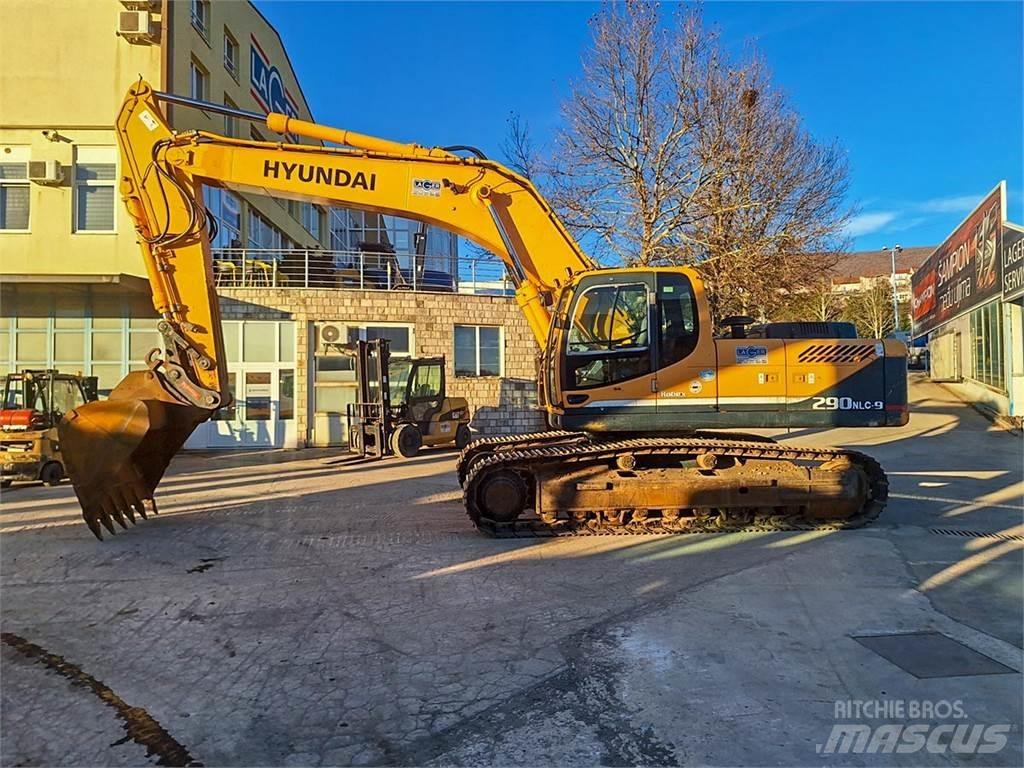 Hyundai R290LC-9 Paletli ekskavatörler