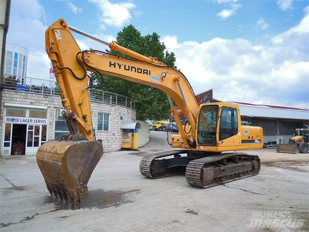 Hyundai R290NLC-7 Paletli ekskavatörler