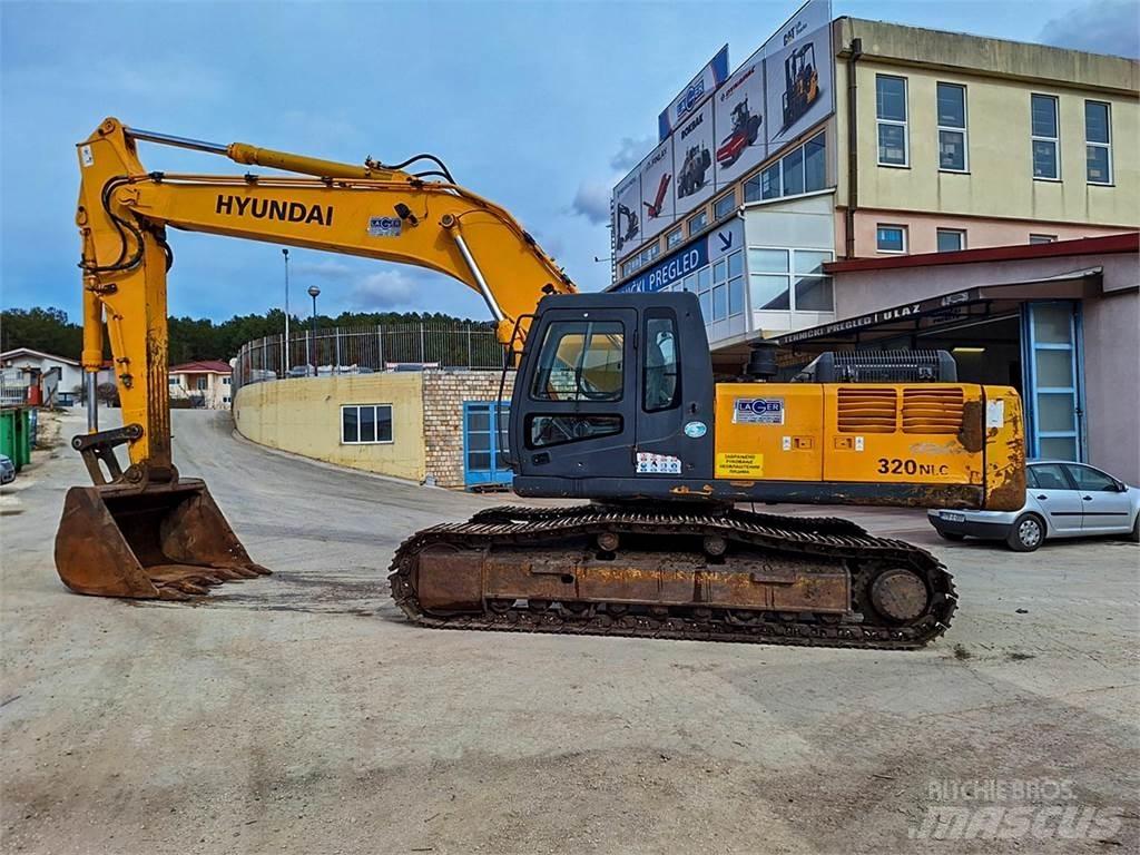 Hyundai R320NLC-7A Paletli ekskavatörler