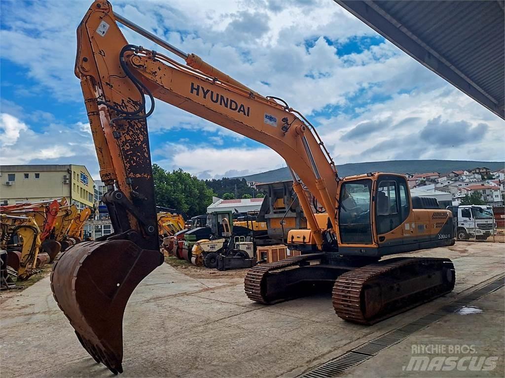 Hyundai R330LC-9 Paletli ekskavatörler