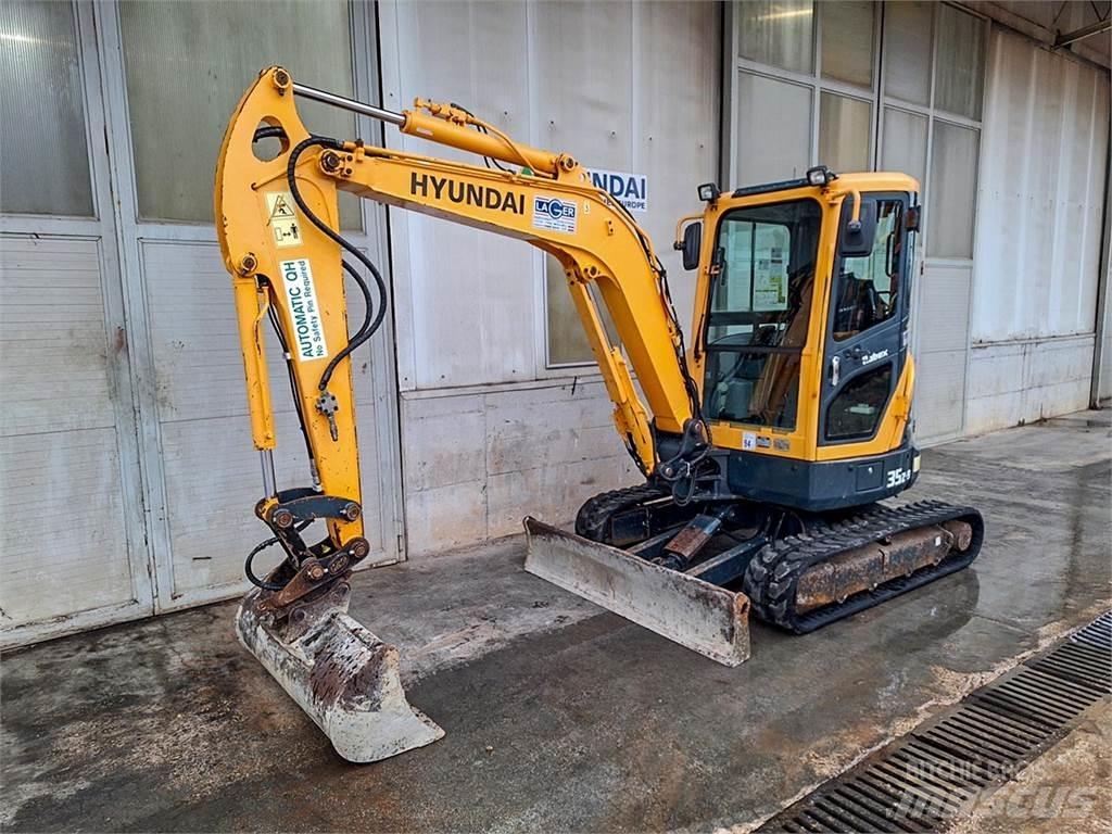 Hyundai R35Z-9 Mini ekskavatörler, 7 tona dek