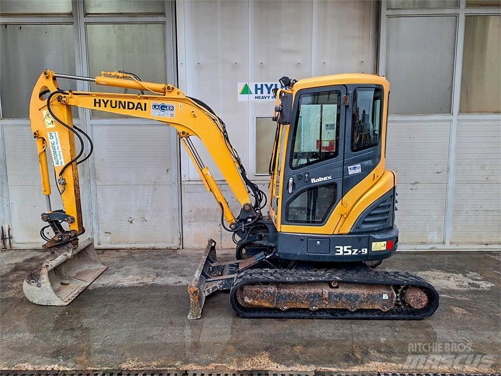 Hyundai R35Z-9 Mini ekskavatörler, 7 tona dek