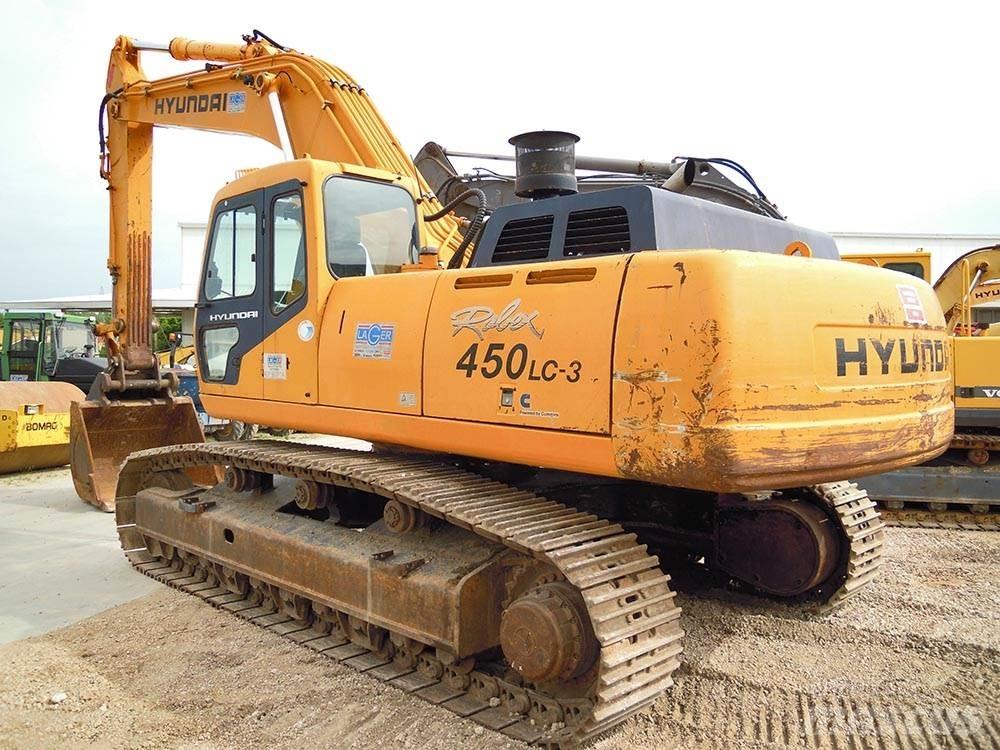 Hyundai R450LC-3 Paletli ekskavatörler