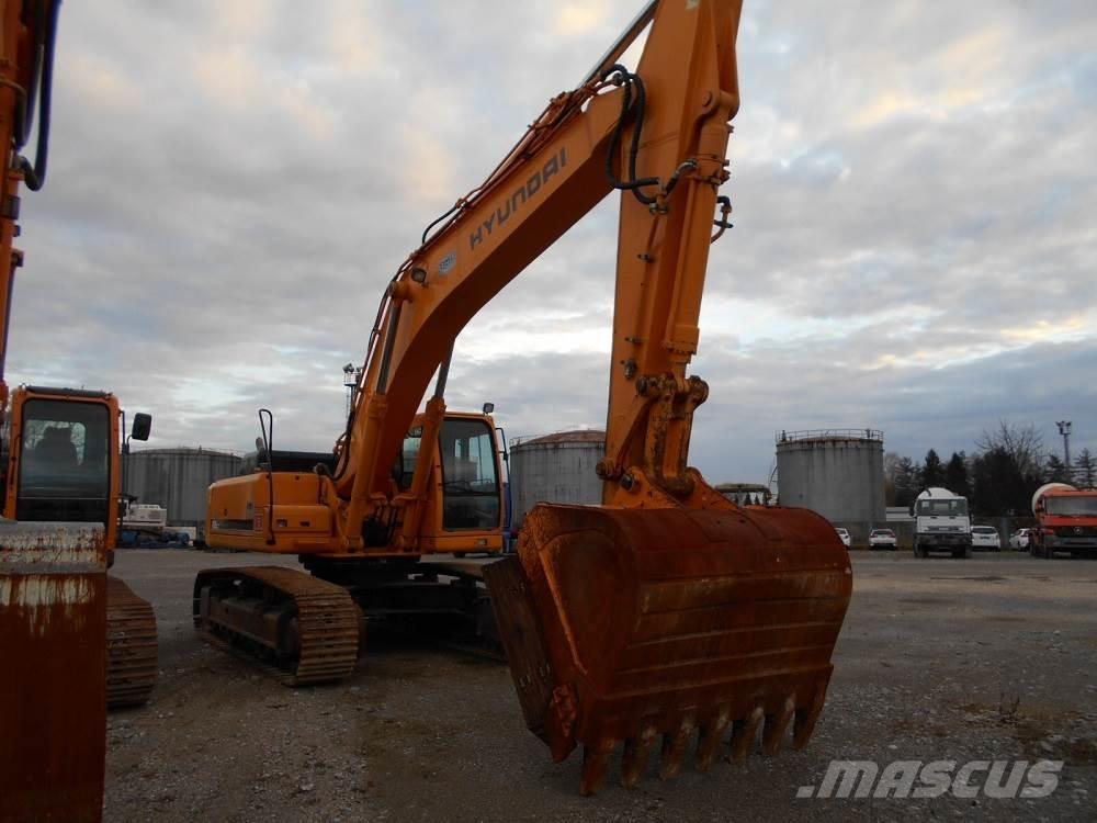 Hyundai R450LC-7 Paletli ekskavatörler