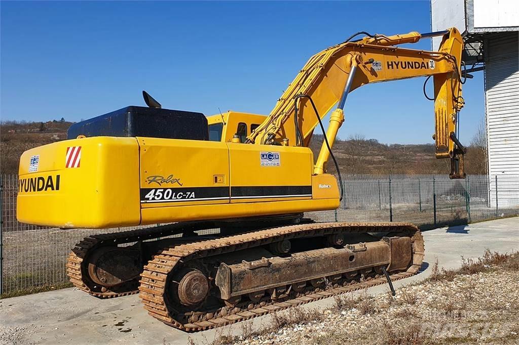 Hyundai R450LC-7A Paletli ekskavatörler