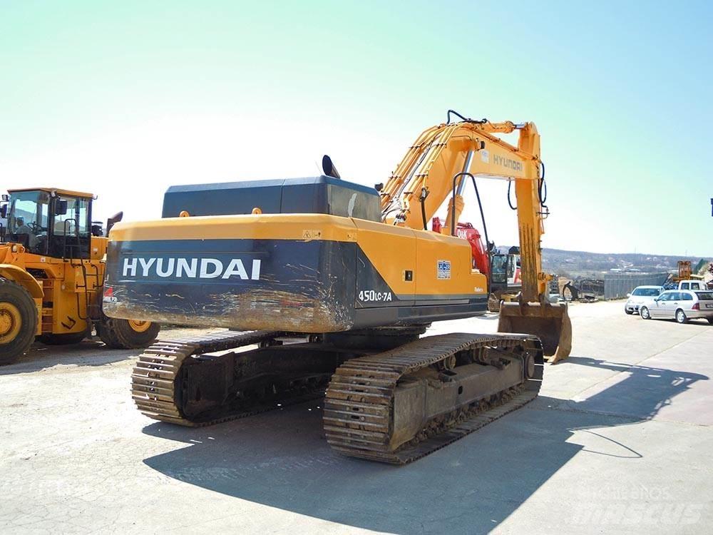 Hyundai R450LC-7A Paletli ekskavatörler