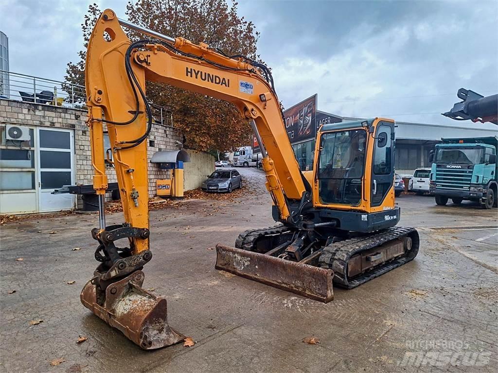 Hyundai R80CR-9A Mini ekskavatörler, 7 tona dek