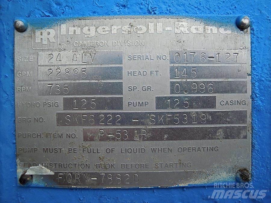 Ingersoll Rand 24 ALV Su pompalari