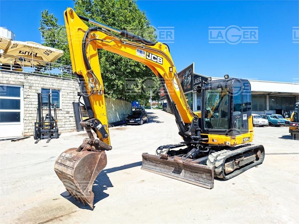 JCB 100C-1 Mini ekskavatörler, 7 tona dek