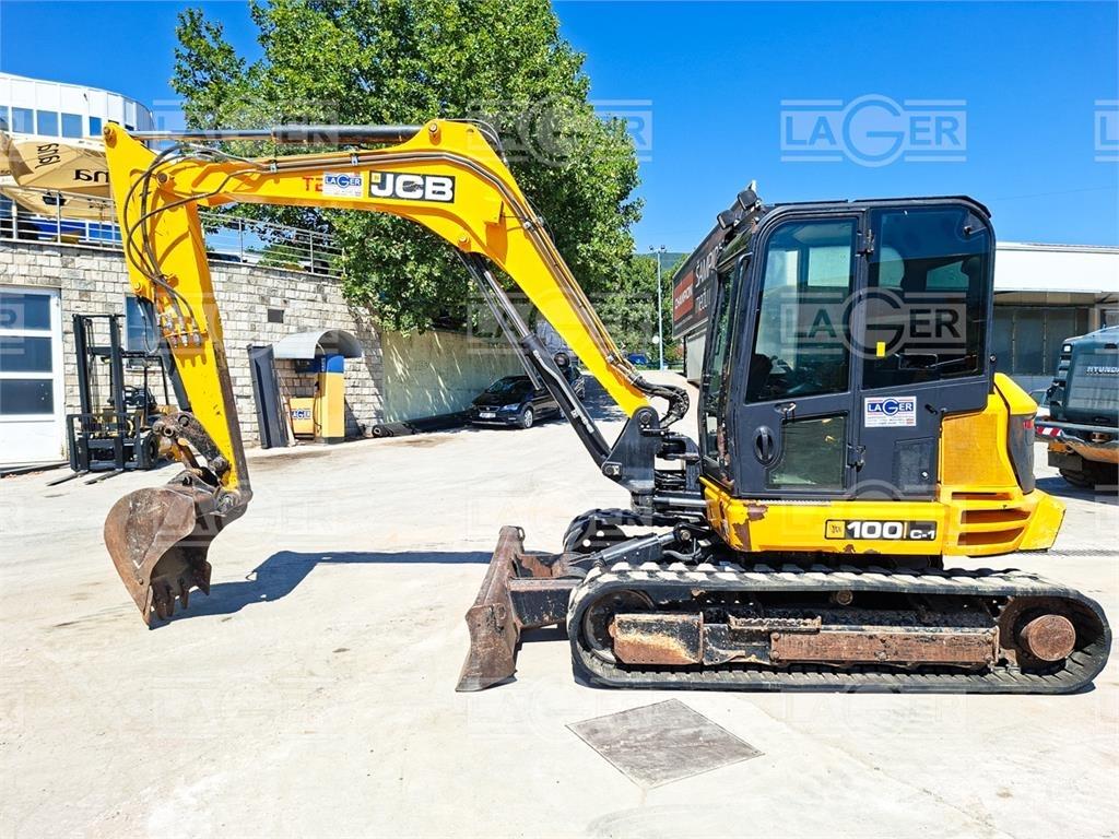 JCB 100C-1 Mini ekskavatörler, 7 tona dek
