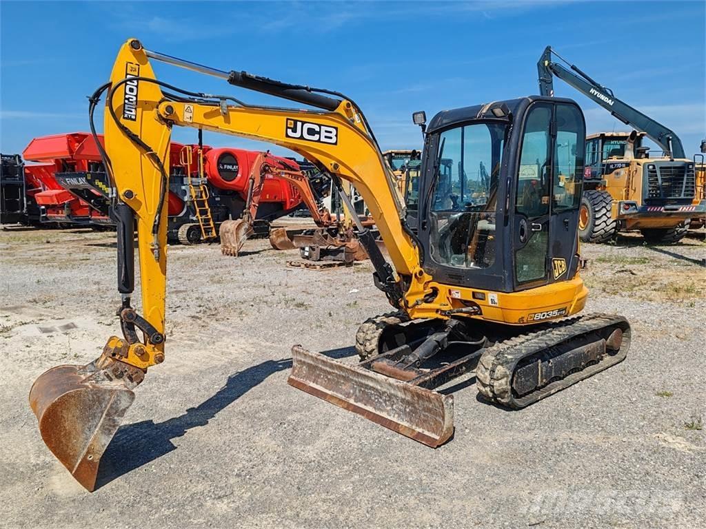 JCB 8035 ZTS Mini ekskavatörler, 7 tona dek