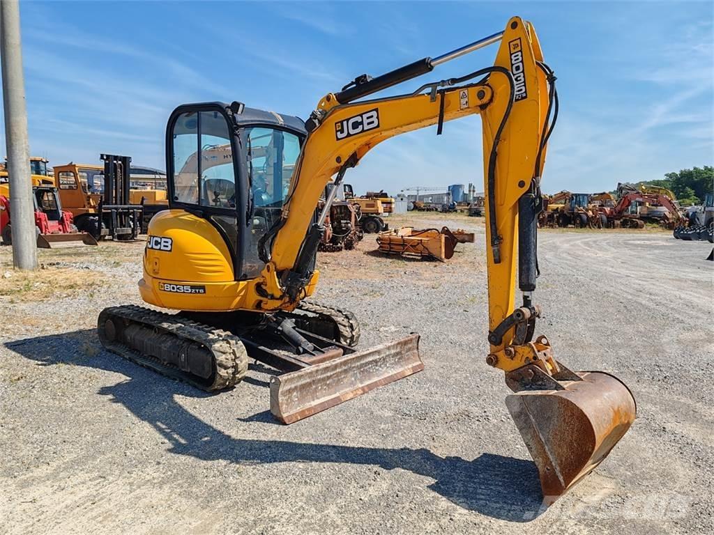 JCB 8035 ZTS Mini ekskavatörler, 7 tona dek
