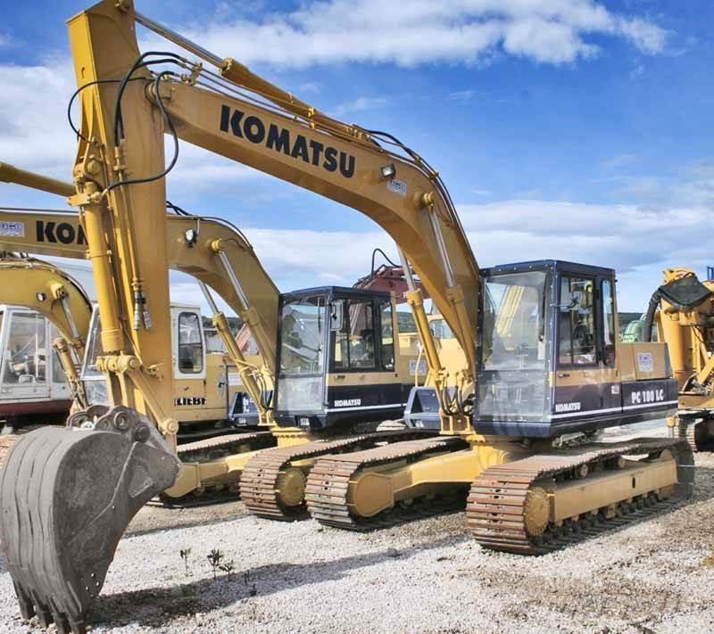 Komatsu PC180LC-3 Paletli ekskavatörler