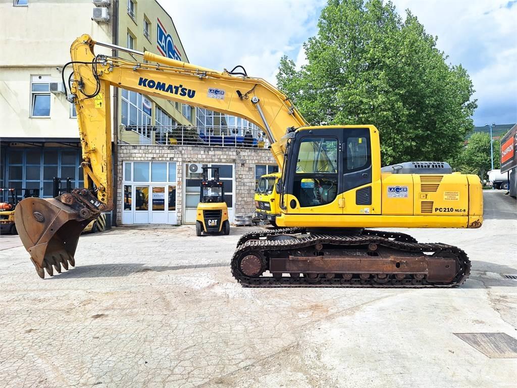 Komatsu PC210NLC-8 Paletli ekskavatörler