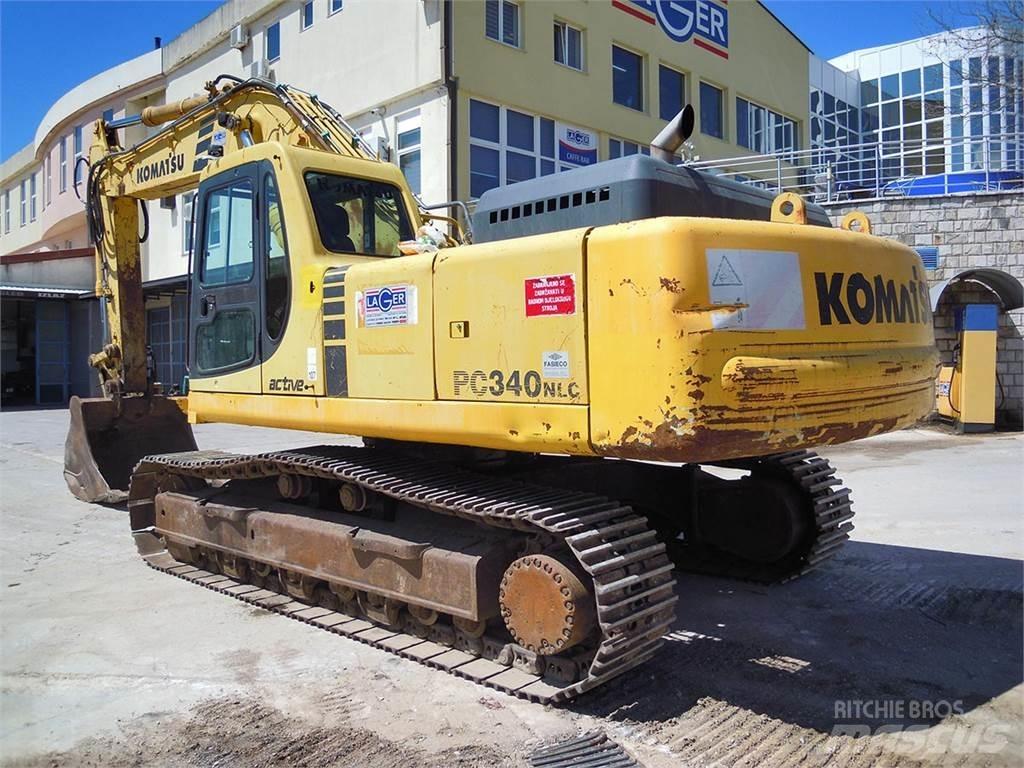 Komatsu PC340NLC-6K Paletli ekskavatörler