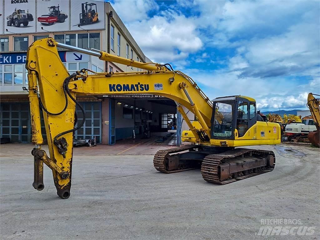 Komatsu PC340NLC-7K Paletli ekskavatörler
