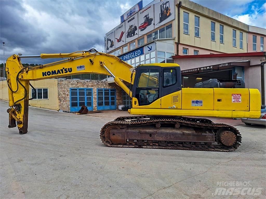 Komatsu PC340NLC-7K Paletli ekskavatörler