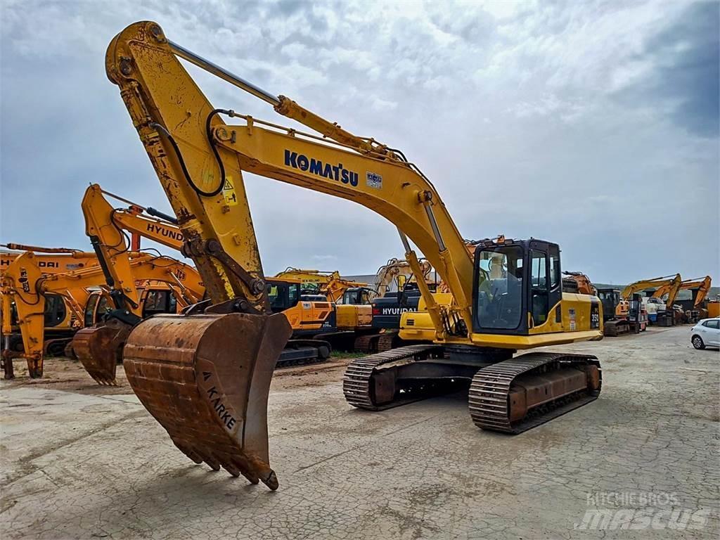 Komatsu PC350LC-8 Paletli ekskavatörler